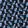 Catitude Singing The Blues 10262 12 Black Pearlized Aristocats Benartex -Sewing Supplies Sales 2024 10262bpb 12