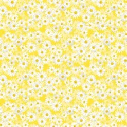 Daisy Delight 12461 33 Sweet Daisies Yellow Kanvas