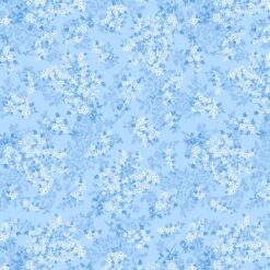 Daisy Delight 12462 05 Wild Flower Light Blue Kanvas