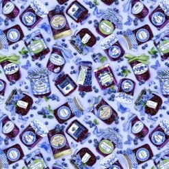 Blueberry Hill 12640 54 Blue Blueberry Jamboree Benartex Kanvas