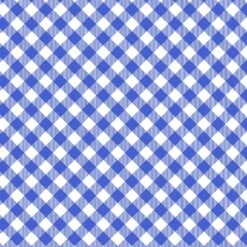 Blueberry Hill 12644 51 Blue White Gingham Benartex Kanvas