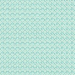 Gnomebody Bakes It Better 12830 80 Aqua Sweet Trellis Benartex Kanvas