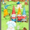 Hangin With My Gnomies 1447P 66 Green BBQ Panel Blank Quilting -Sewing Supplies Sales 2024 1447p 66