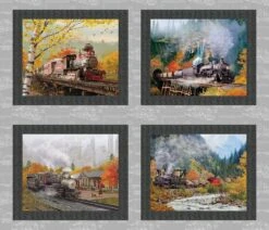 Train Digital Panel 4 Scenes 16587 Grey, 3 Wishes