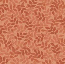 Harmony Leaf 24777 C Nutmeg Quilting Treasures