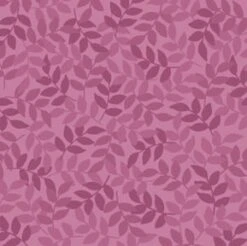Harmony Leaf 24777 VM Plum Rose Quilting Treasures