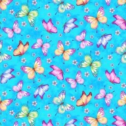 Gossamer Garden 2651 17 Sky Butterflies Henry Glass