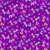 Gossamer Gardens 2652 55 Violet Dragonflies Henry Glass -Sewing Supplies Sales 2024 2652 55
