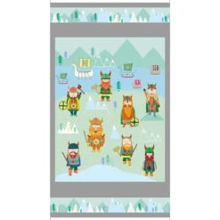 Vikings Panel 28315 K Quilting Treasures