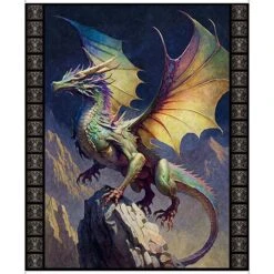 Dragon Fyre 30134 N Dragon Panel Quilting Treasures