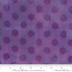 Grunge Hits The Spot 30149 24 Grape, Basic Grey By Moda