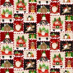 Timber Gnomies Tree Farm 306 89 Gnomie Patchwork Henry Glass