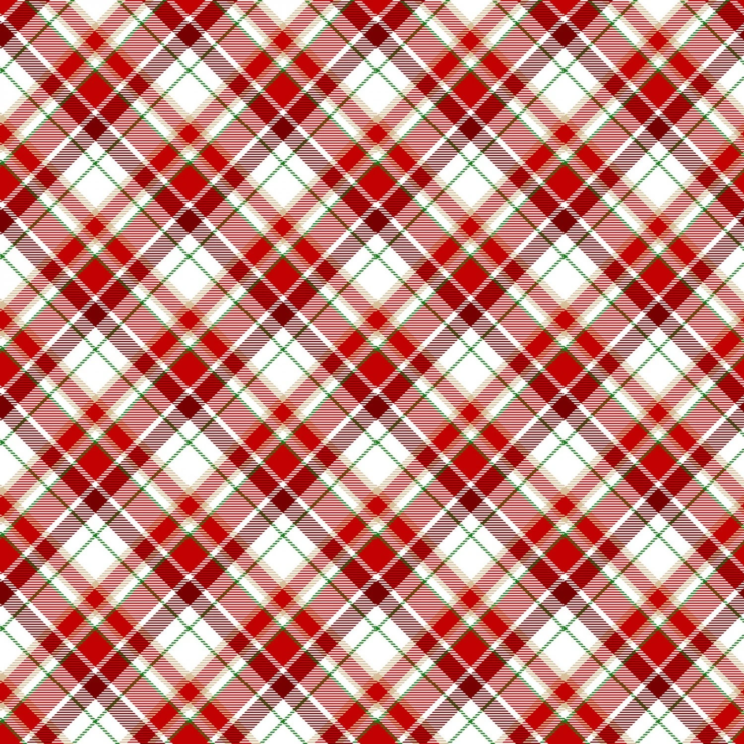 Timber Gnomies Tree Farm 311 08 Red White Bias Plaid Henry Glass 3 Timber Gnomies Tree Farm 311 08 Red White Bias Plaid Henry Glass