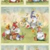 Gnome And Garden 39772 734 Multi Panel Wilmington Prints -Sewing Supplies Sales 2024 39772 734