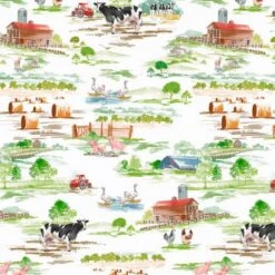 Silo Farm Scene 50606 X, Windham