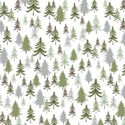 Bear Camp 51562 7 White Trees Windham Fabrics