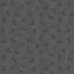 Colette 52054 2 Charcoal Lattice Leaves Windham Fabrics