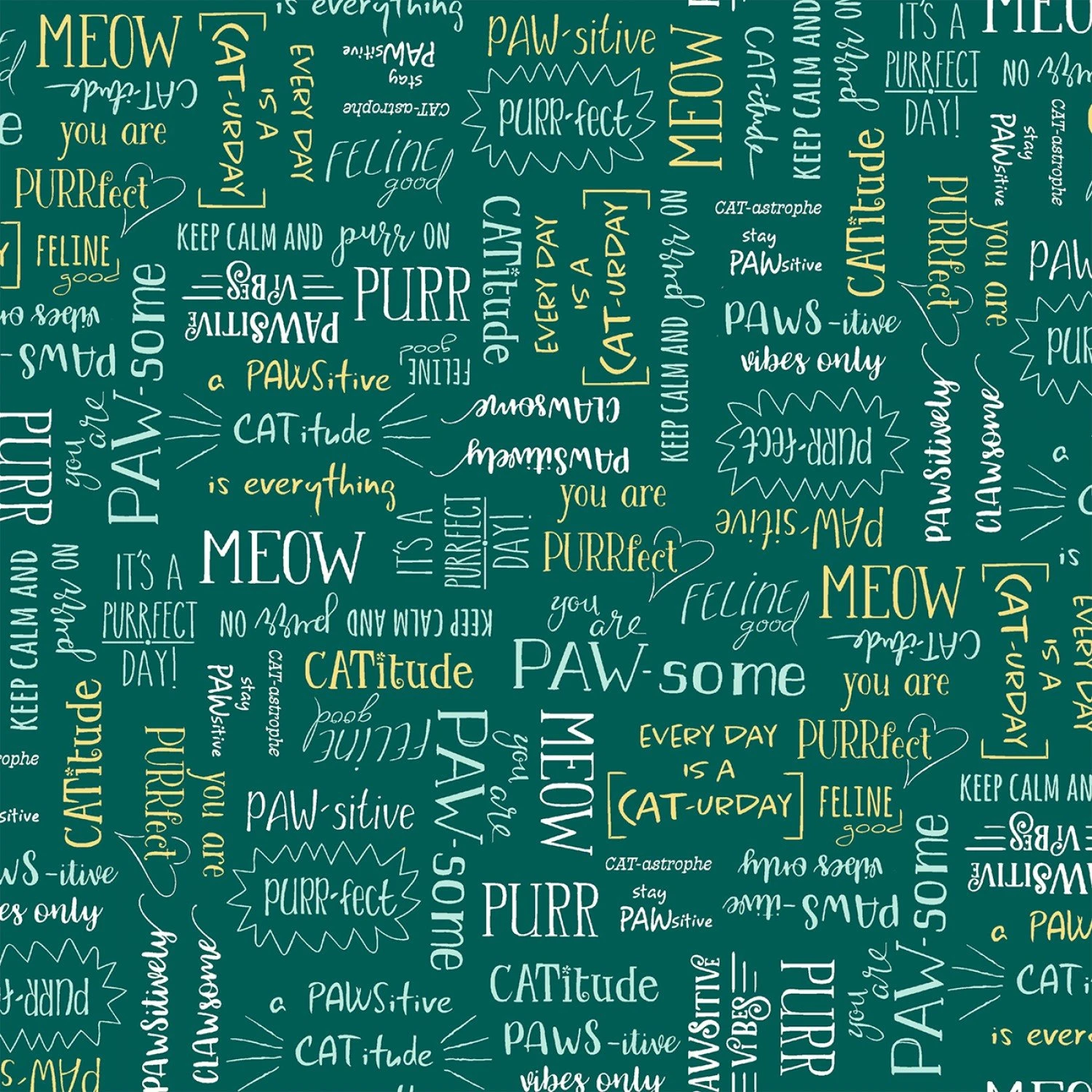 Purrfect Day 52373 4 Teal Purrfect Words Windham 3 Purrfect Day 52373 4 Teal Purrfect Words Windham