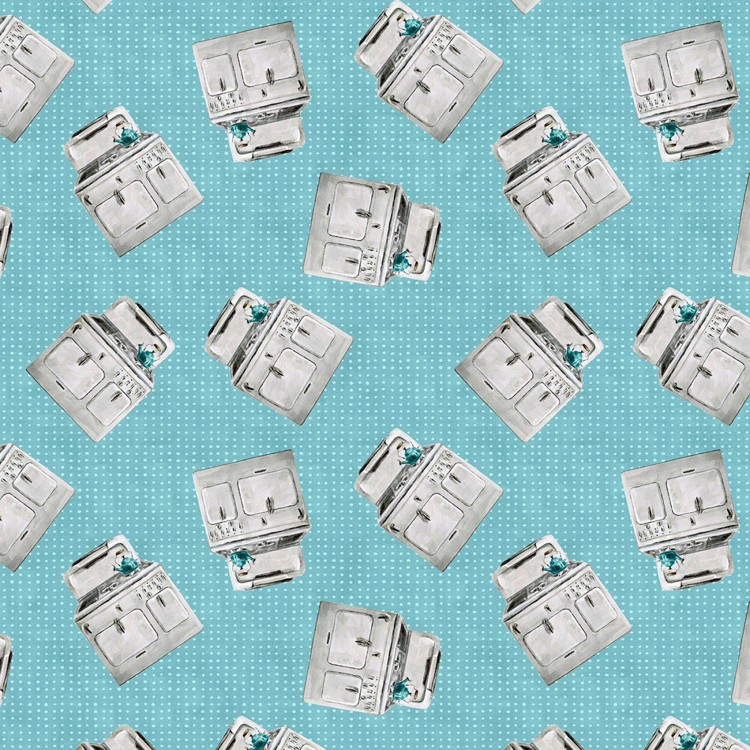 Homemade Happiness 89225 494 Teal Stove Allover Wilmington 3 Homemade Happiness 89225 494 Teal Stove Allover Wilmington