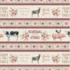 Farmhouse Chic 89237 223 Repeating Border Stripe Wilmington Prints -Sewing Supplies Sales 2024 89237 223