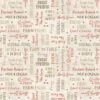 Farmhouse Chic 89242 223 Cream Words Wilmington Prints