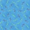 Moonlight Serenade 9752 05 Blue Dragonflies Metallic Kanvas -Sewing Supplies Sales 2024 9752mb 05