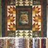 Bear Panel Quilt Kit, Maywood Studio Shadowplay