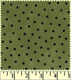 Maywood Flannel Woolies F18506 G Polka Dots
