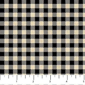 Mountain Lodge Flannel F20572 99 Check Black, Northcott 3 Mountain Lodge Flannel F20572 99 Check Black, Northcott