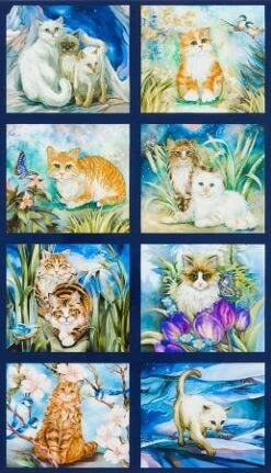 Garden Cat Panel 18346 238, Kaufman