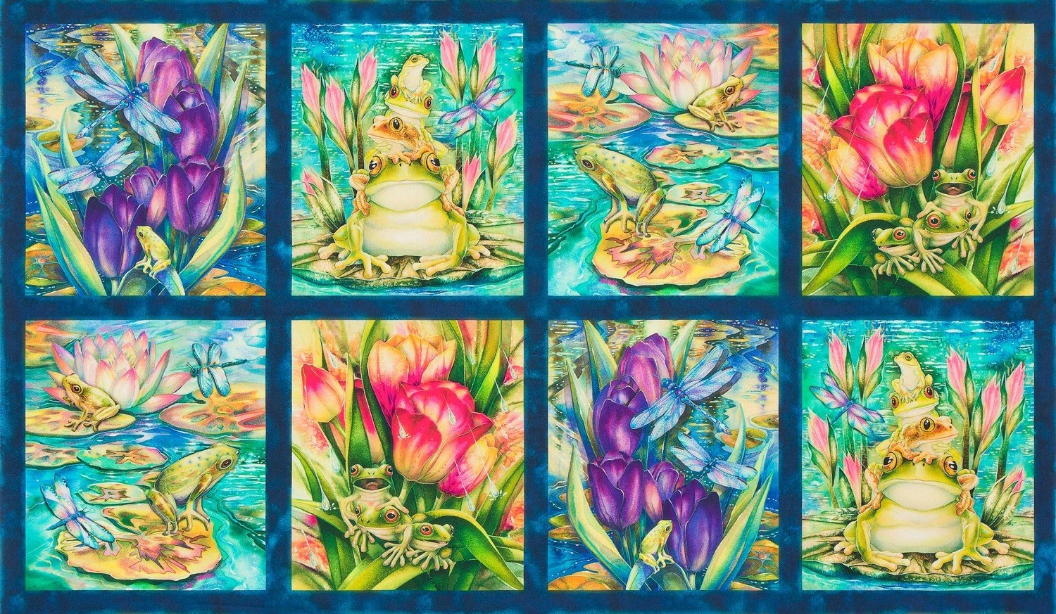 Wild Magic Wild Frog 24 Inch Digital Panel 18988 286 Robert Kaufman 3 Wild Magic Wild Frog 24 Inch Digital Panel 18988 286 Robert Kaufman