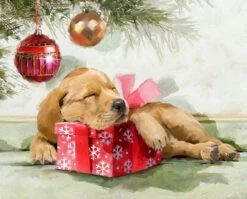 Sleepy Pup 45531 36 Inch Digital Panel David Textiles
