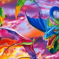 Bright Dragons C6317, Timeless Treasures