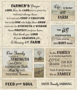 Farmers Prayer Panel CD8738 Timeless Treasures