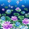 Water Dance CM8300 Water Dance Panel Timeless Treasures -Sewing Supplies Sales 2024 cm8300 mult