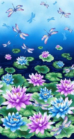 Water Dance CM8300 Water Dance Panel Timeless Treasures