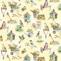 In The Garden 9486 Cream Garden Festival Michael Miller