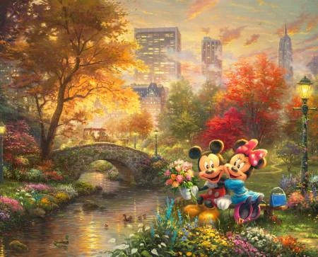 Disney Dreams DS20249C1 Central Park Digital Panel, David Textiles 3 Disney Dreams DS20249C1 Central Park Digital Panel, David Textiles