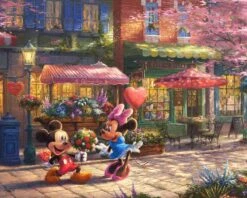 Disney Dreams DS20259C1 Mickey And Minnie 36 Inch Panel David Textiles