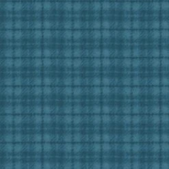 Maywood Flannel Woolies F18502 Q Teal Plaid