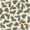 Pine Cone Lodge Flannel F9254 43 Beige Pinecones Flannel, Henry Glass -Sewing Supplies Sales 2024 f9254 43
