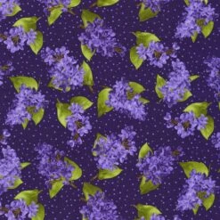 Elizabeth Collection 19894 6 Purple Lilacs Robert Kaufman