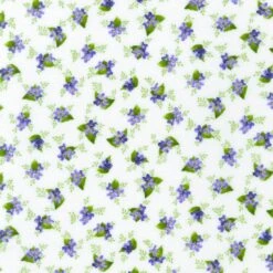 Flowerhouse Elizabeth Flannel 19899 1 White Robert Kaufman