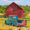 Summer Blue Truck Digital Panel GG00390C1, David Textiles -Sewing Supplies Sales 2024 gg00390c1
