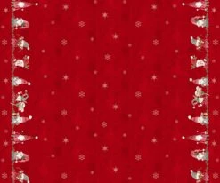 Gnomes Home Tree Farm 4712 R Double Gnome Border P & B Textiles