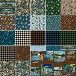 Easy Cakes Quilt Kit Lake Adventure 90518 991 Wilmington Prints