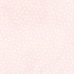 Little Lambies Woolies Flannel F18506 PW Pink White Polka Dots Maywood Studio