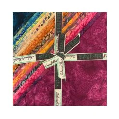 Easy Cakes Quilt Kit Peacocks Plum Batik 1895 218 Island Batik