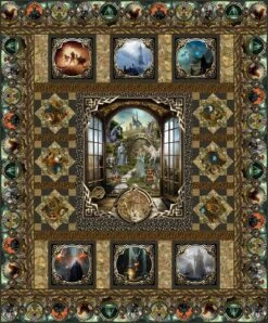 Legendary Journeys Dragon Quilt Kit In The Beginning Fabrics