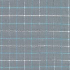 Primo Plaids Flannel Blue Ice U132 144 Grey Big Block Plaid Marcus Fabrics